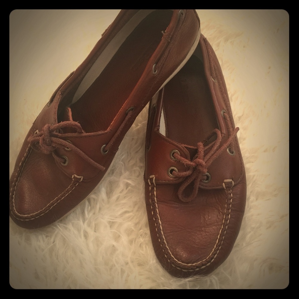 L.L.Bean Leather Deck Shoes