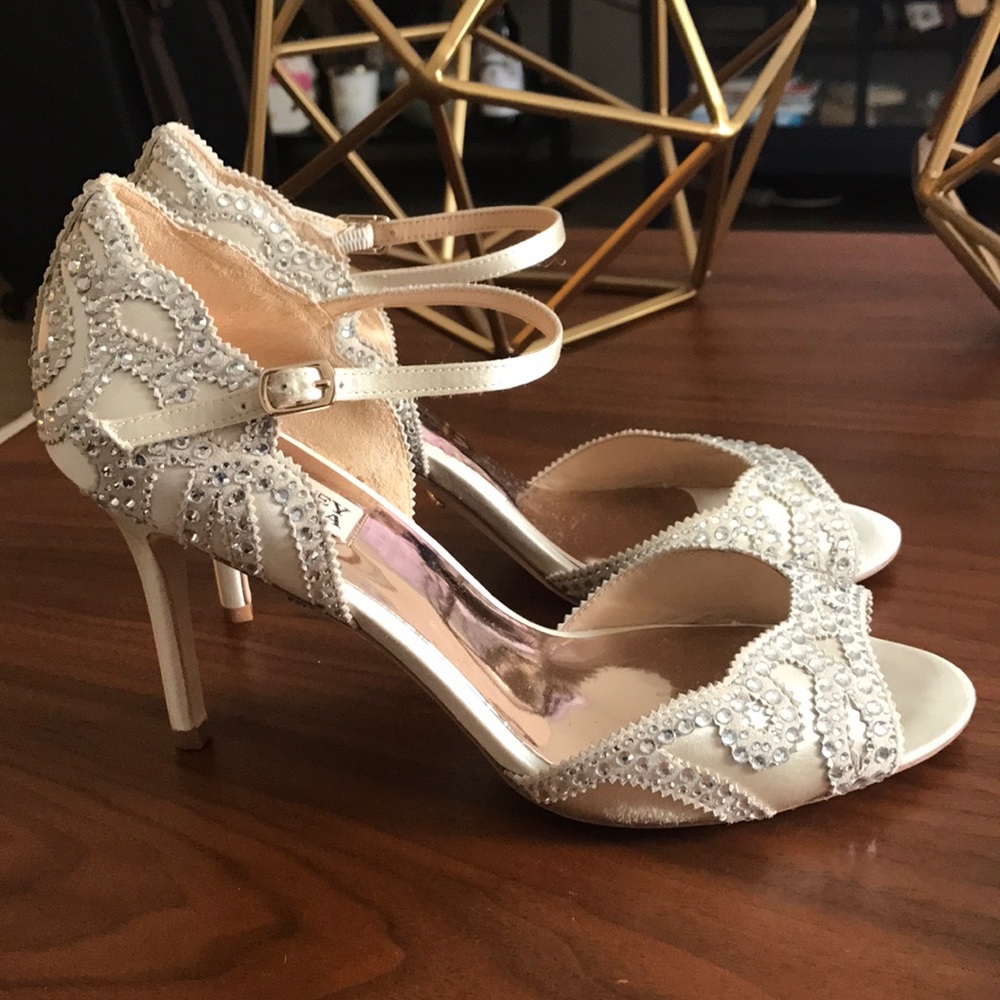 Badgley Mischka Belinda Ankle Strap Pumps