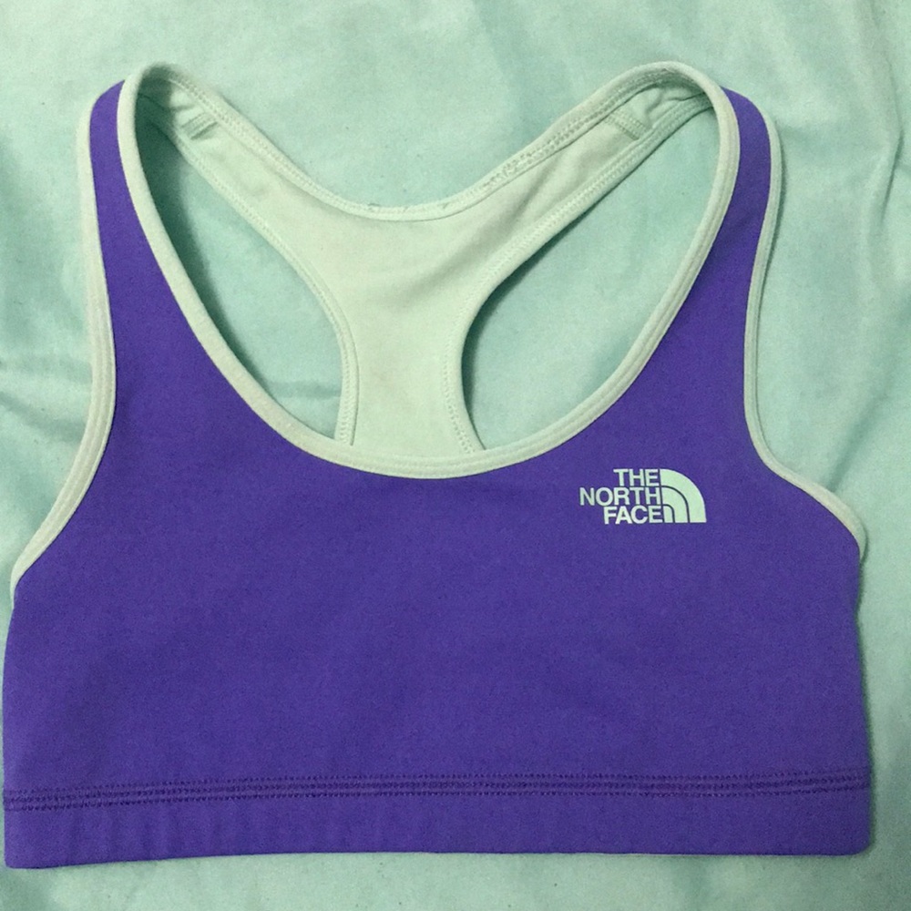 North face reversable sports bra