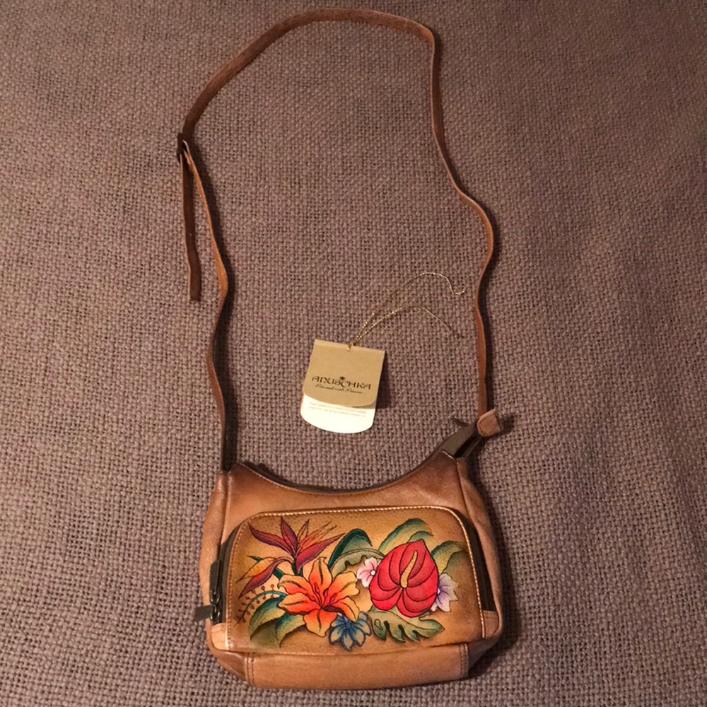 Anuschka painted with passion purse.