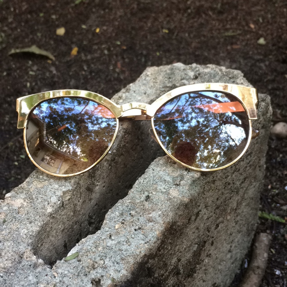 Golden Sunglasses
