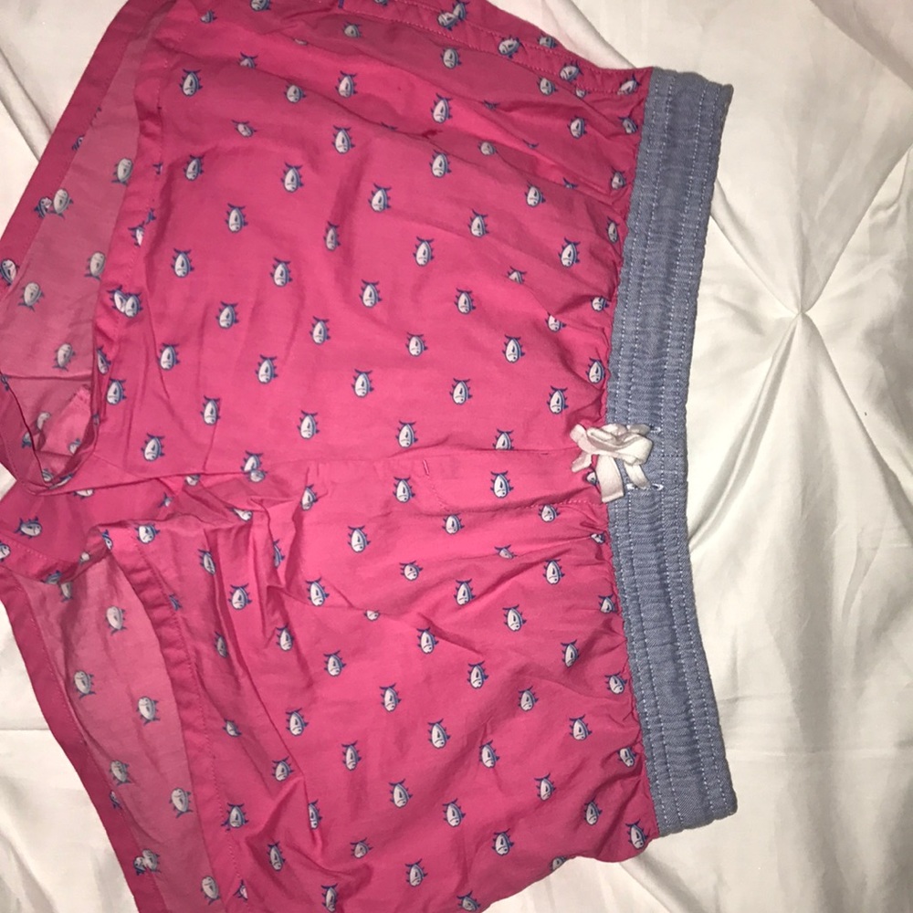 Southern Tide Pink PJ shorts