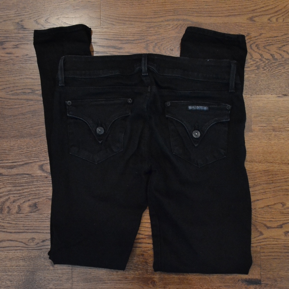 Hudson 27 Black Collin Skinny Jean