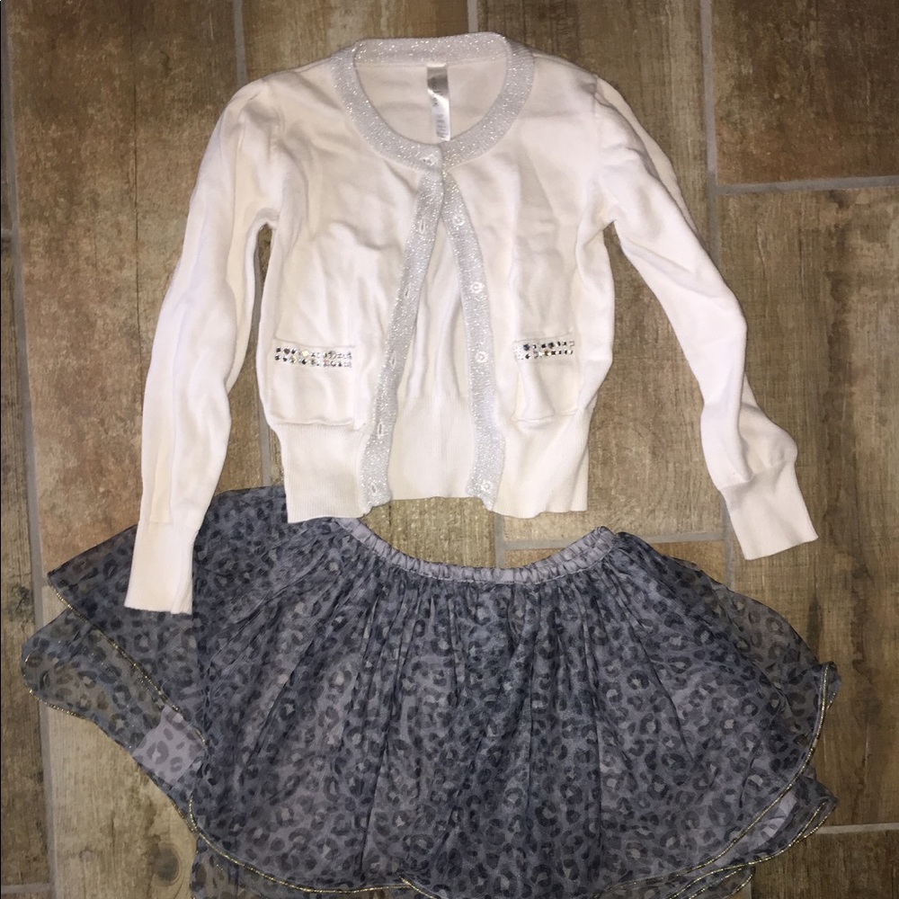 Outfit tutu w/sweater