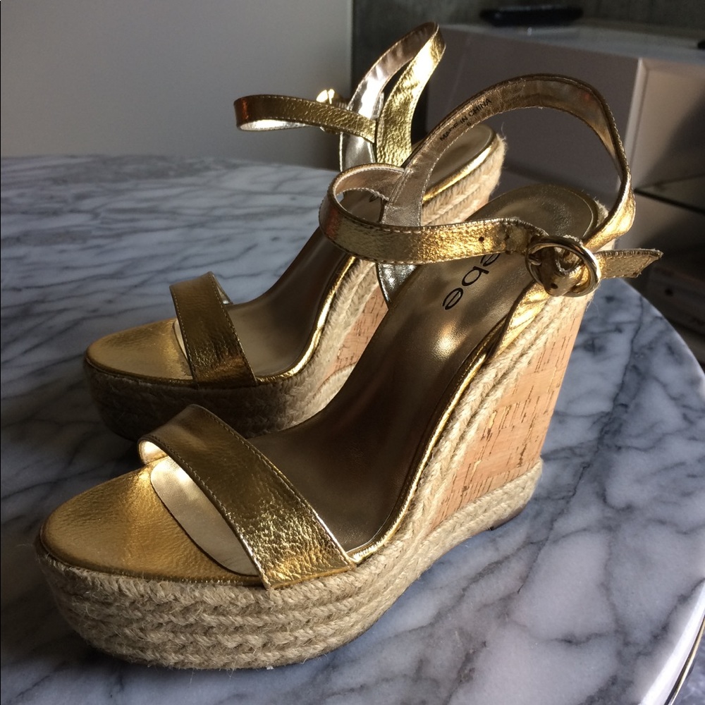 Bebe Platform Wedges