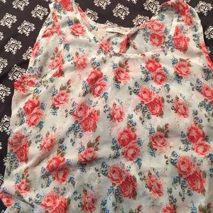 Floral crop top