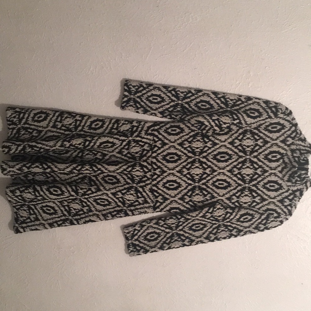 A new black and white dress