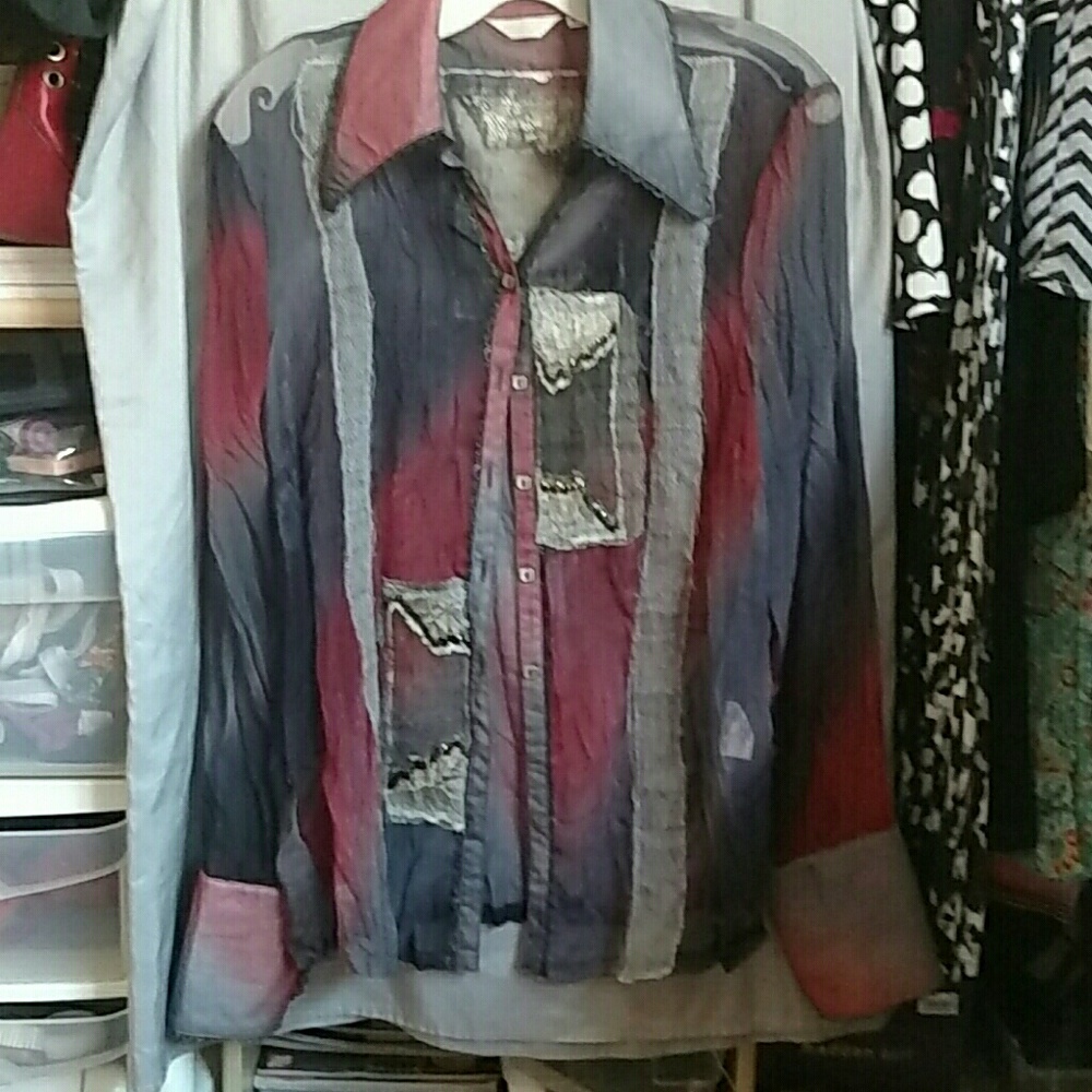 Long sleeve blouse