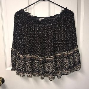 American eagle, off the shoulder, quarter sleeve