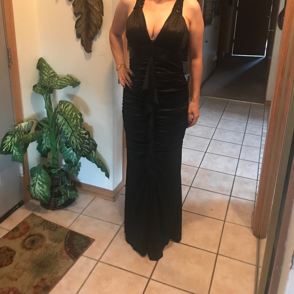 Classy black gown