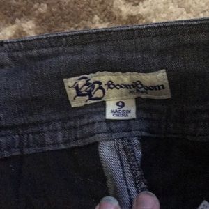 Juniors size 9 pants by Boom Boom jeans