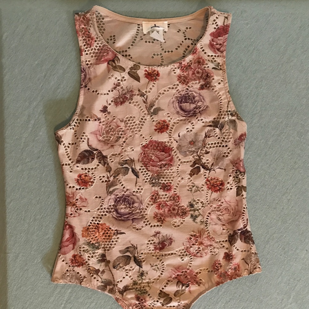 Floral Mesh Bodysuit