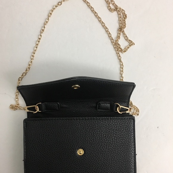Black mini shoulder bag - Picture 3 of 4