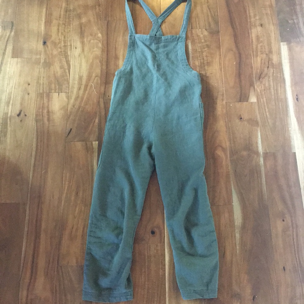 BDG olive green overalls