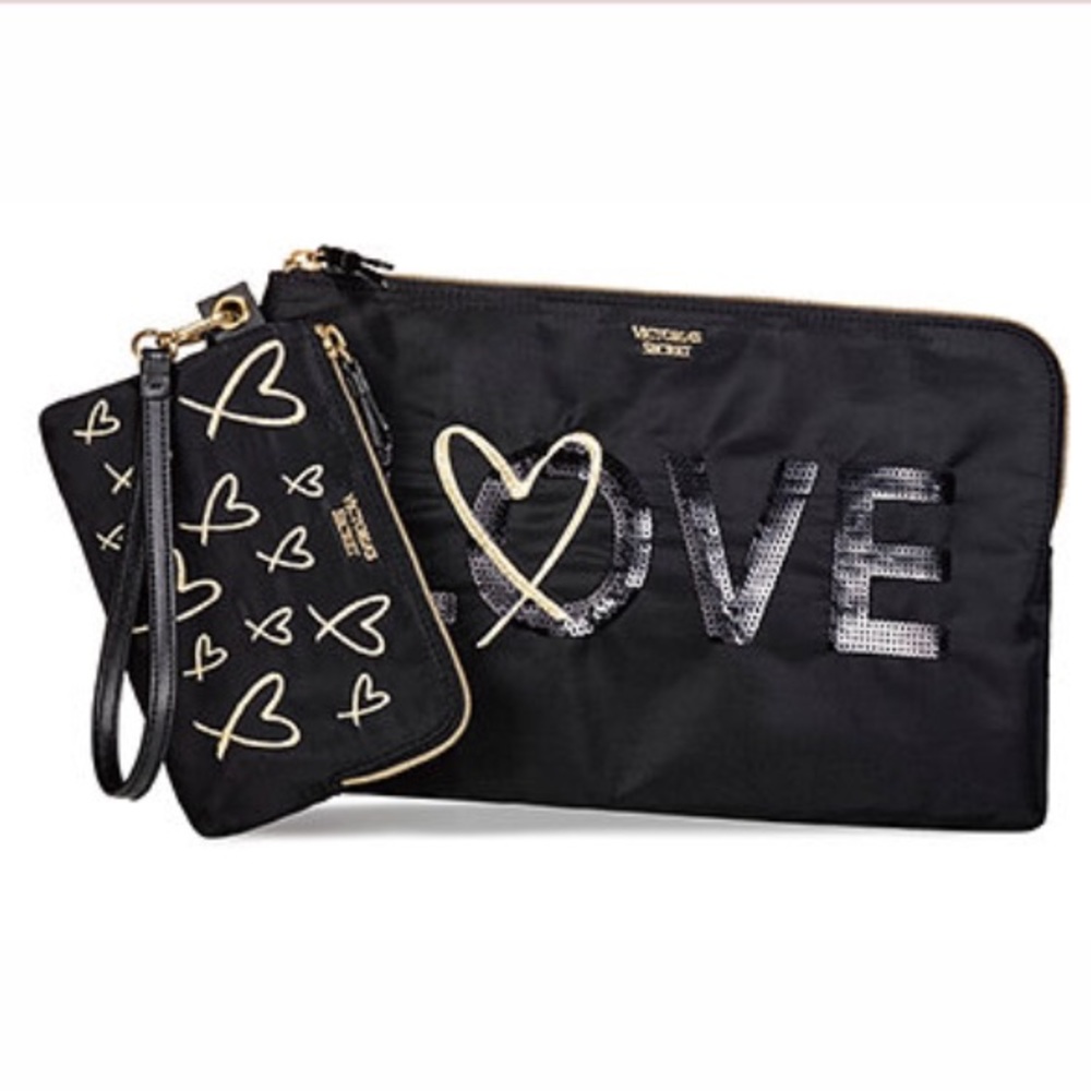 Victoria's Secret love clutch set new - Picture 1 of 2
