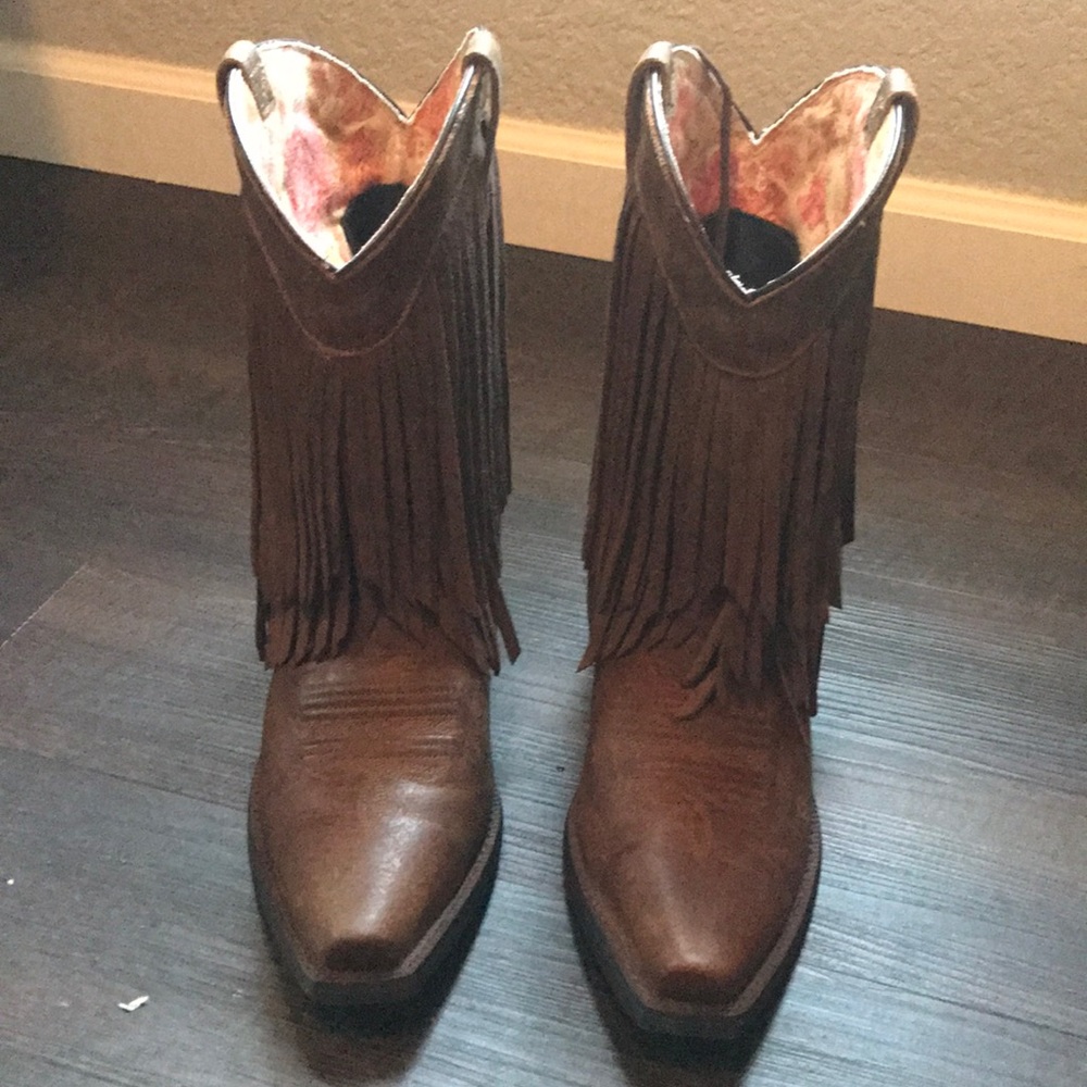 Ariat Woman's Fringe Western Boots