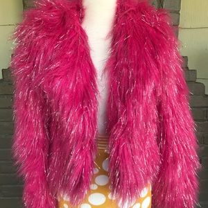 Vintage Blanc Noir Fur Jacket