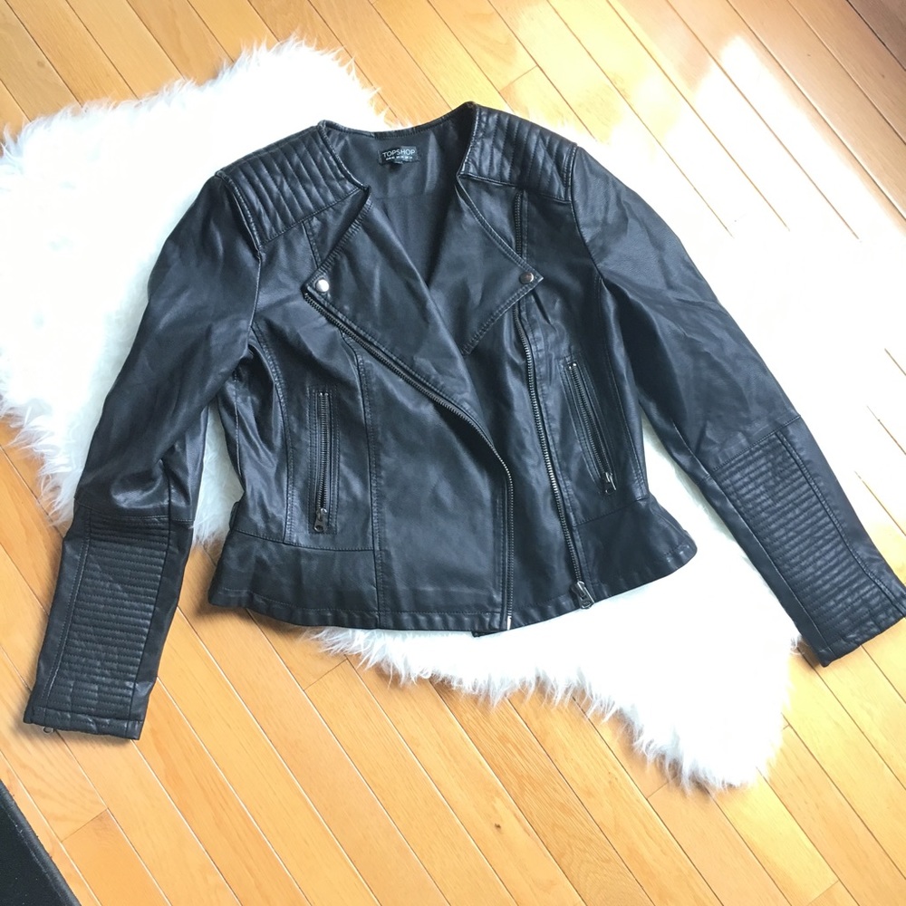 Topshop Leather jacket