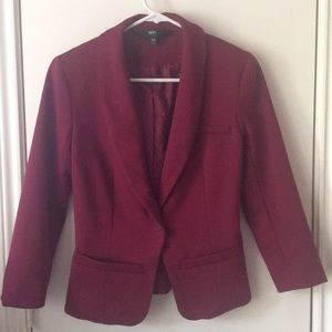 Maroon blazer