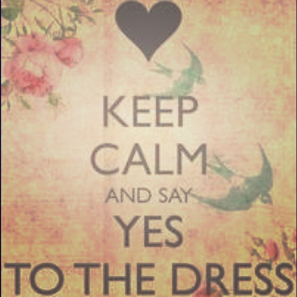 Dresses beyond this point!!