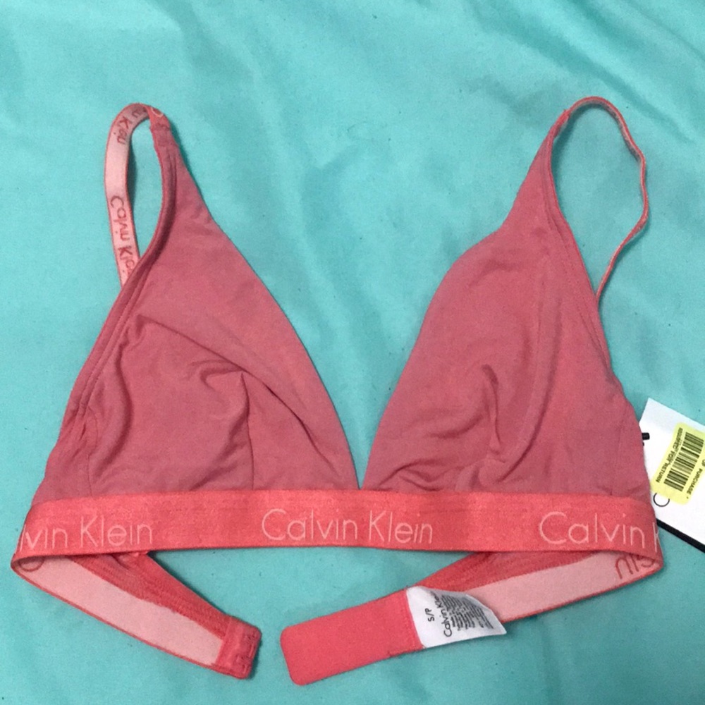 Calvin klein triangle bra