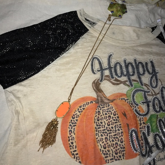 Beautiful Bright Orange Long Necklace !! - Picture 2 of 3