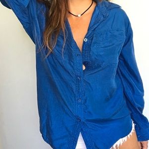 Urban Outfitters Silence + Noise Silk Shirt Urban Outfitters Silence + Noise Silk Shirt