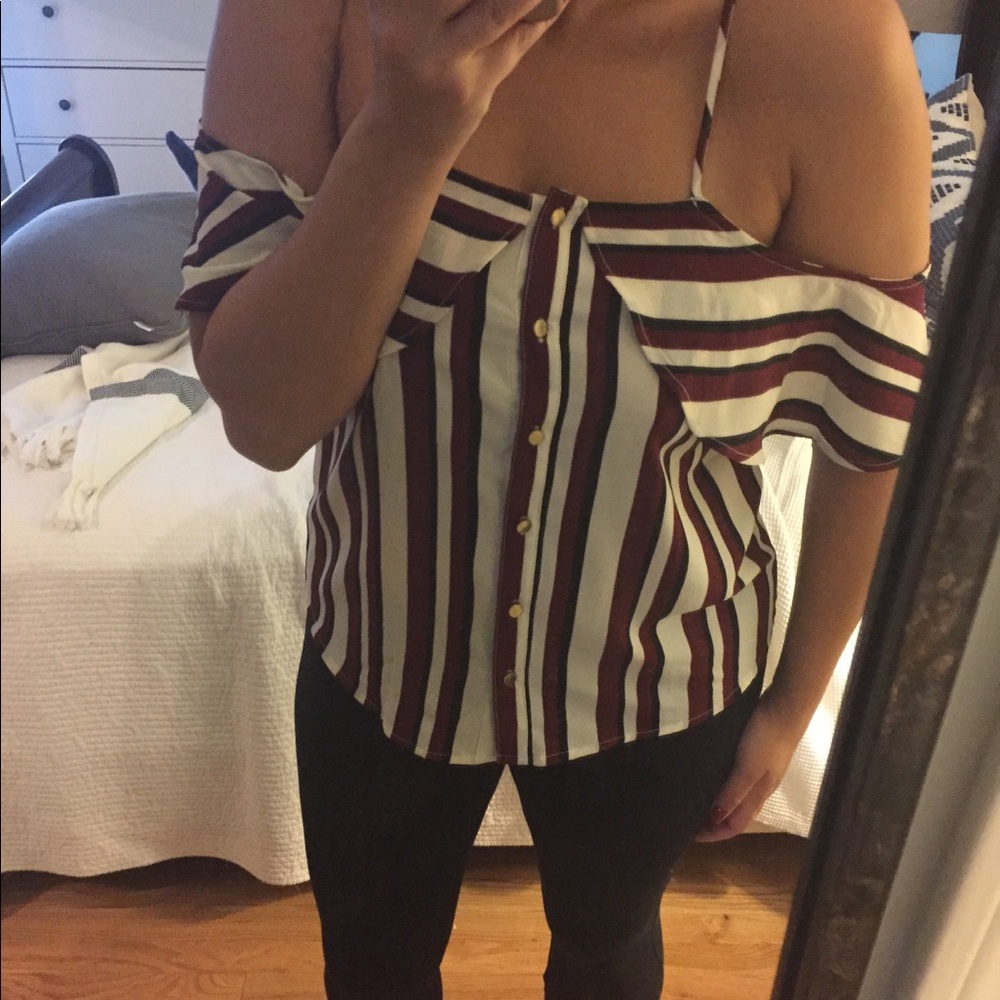 Lit Boutique Off Shoulder Top