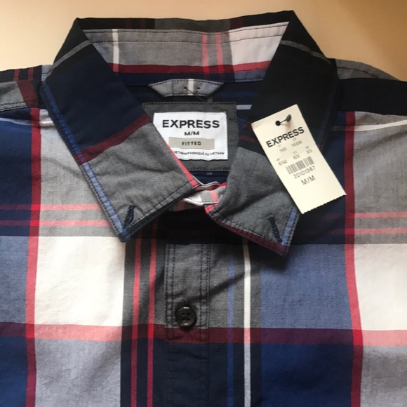 Express Other - Men's long sleeve button down