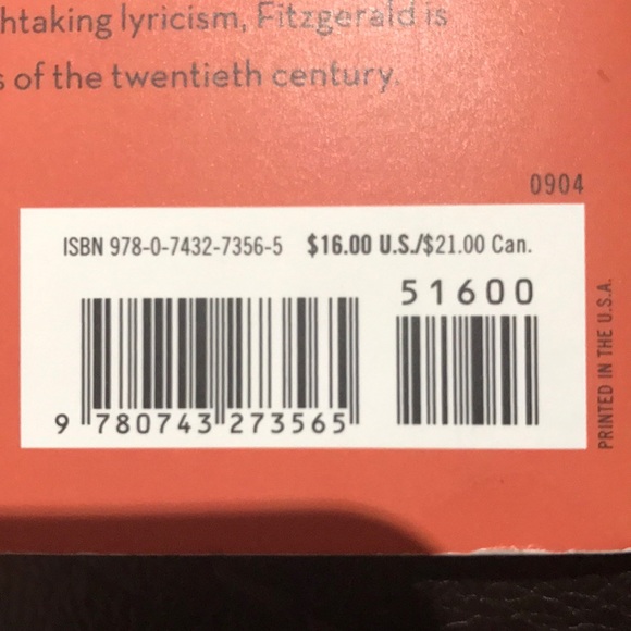 The Great Gatsby by F. Scott Fitzgerald (Book) - Picture 3 of 3