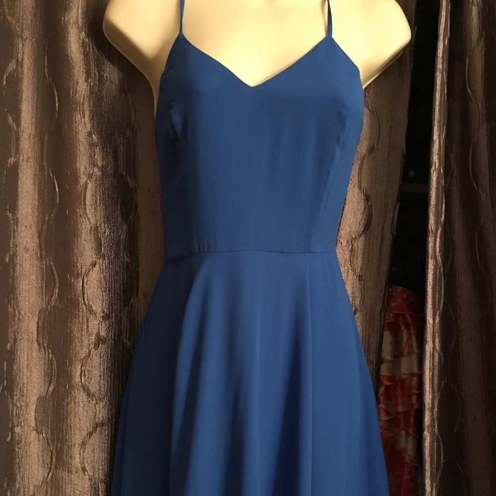 Gorgeous blue Express dress!! Great price!!