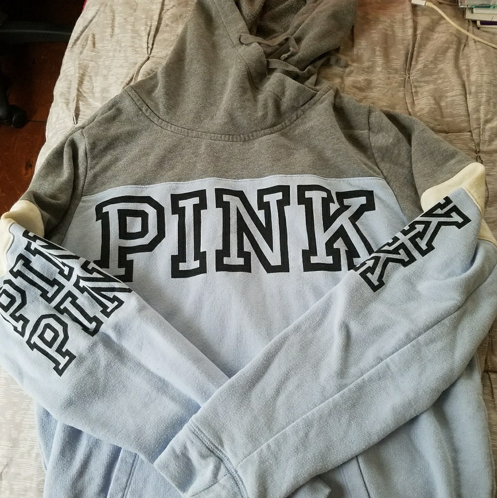 Pink hoodie