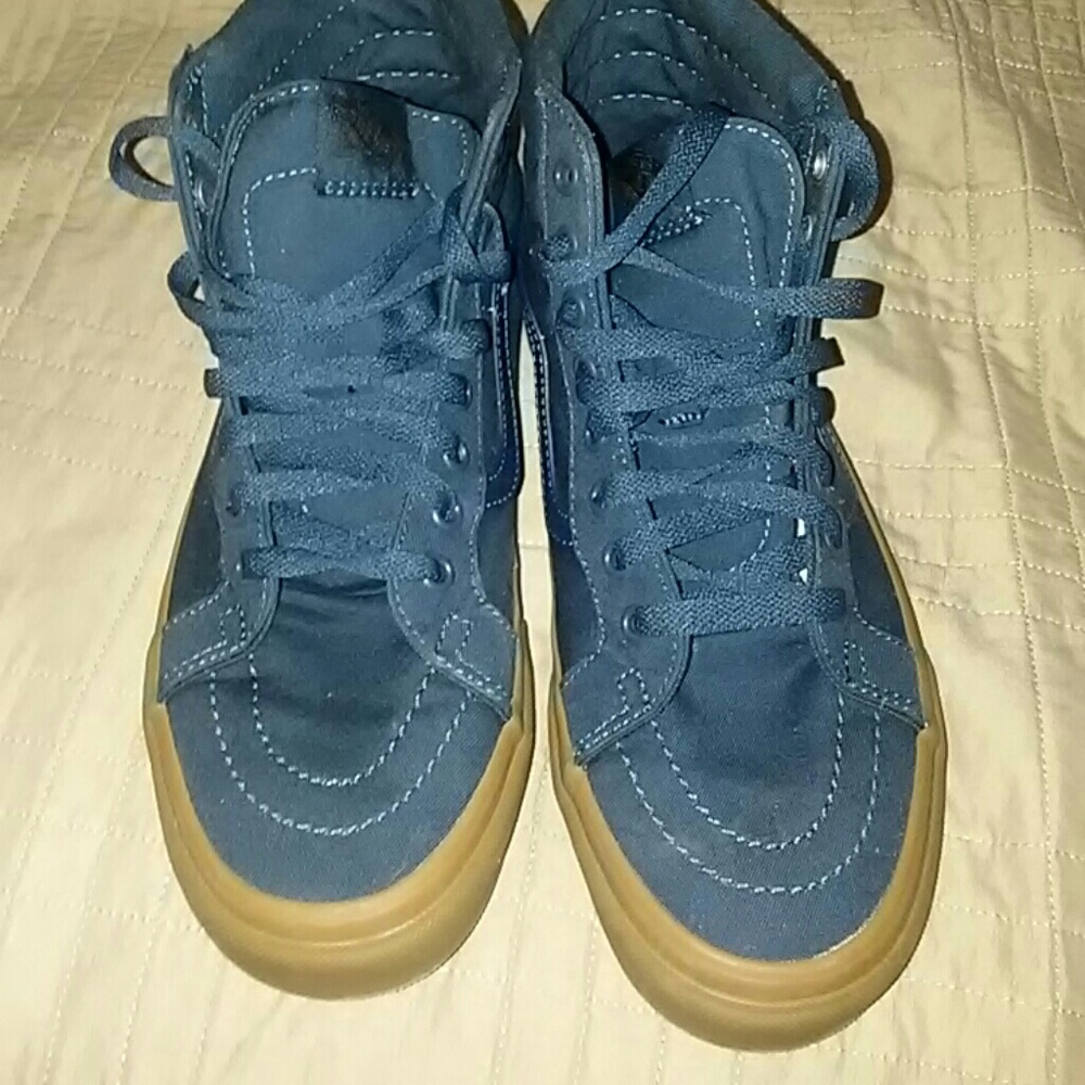 Vans Blue Gum Sole.