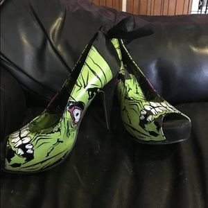 Zombie high heels