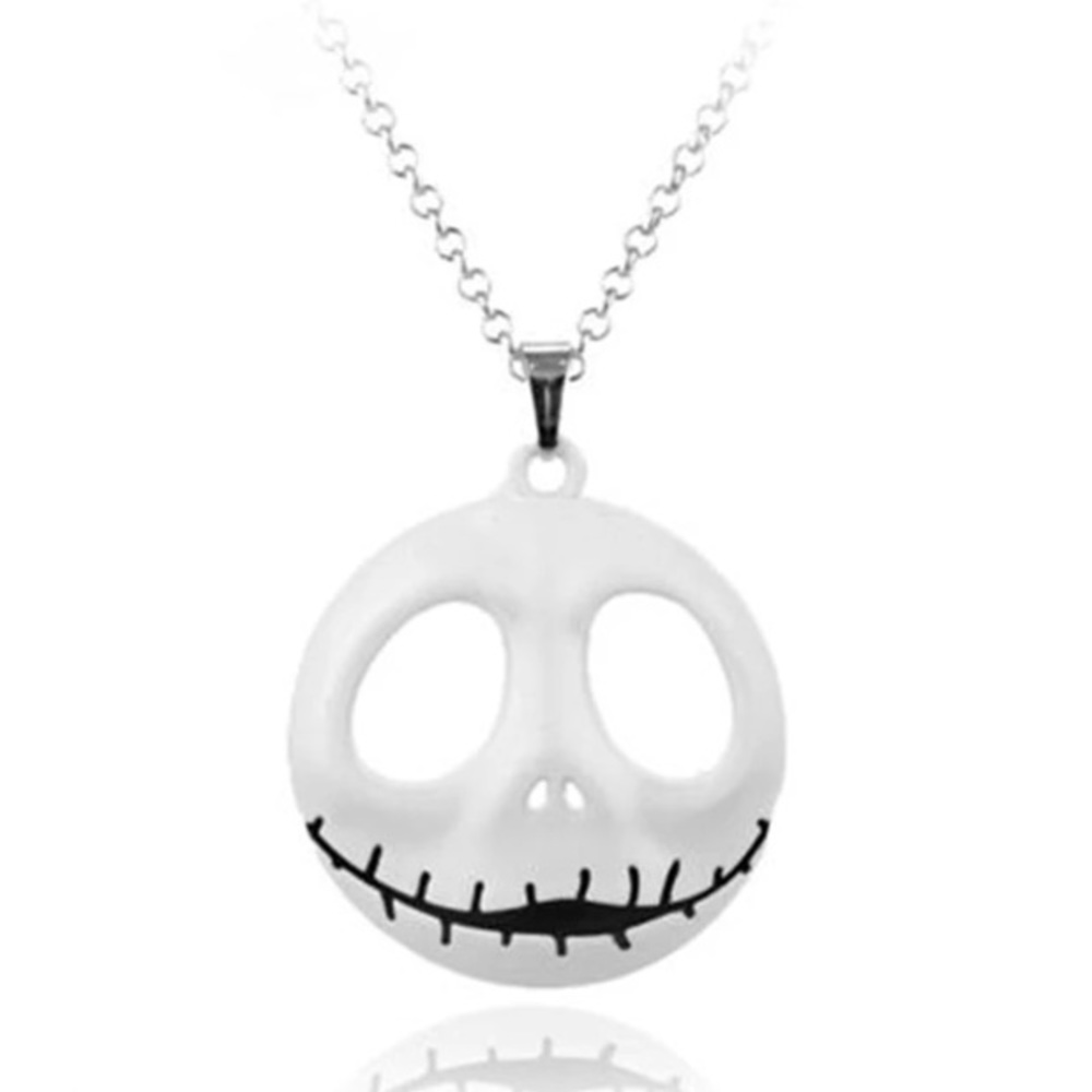 Jack Skellington Skeleton Necklace Large Pendant