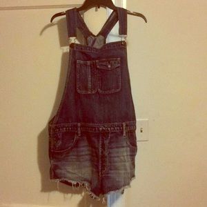 American Eagle overalls