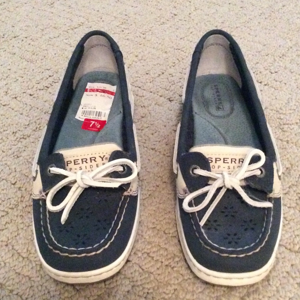 Sperry Navy Firefish Boat Shoes