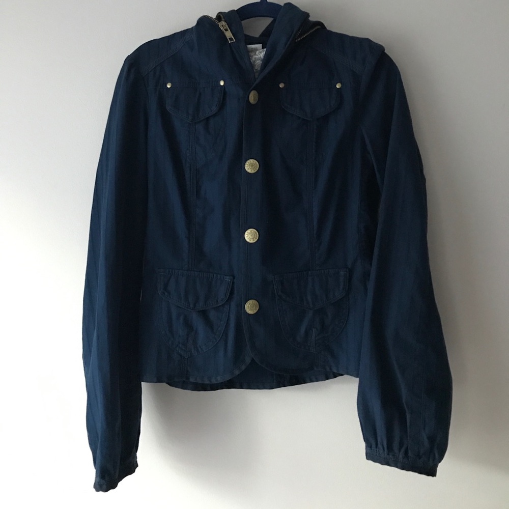Guess navy blue jacket