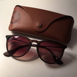 Ray-Ban Erika tortoiseshell sunglasses