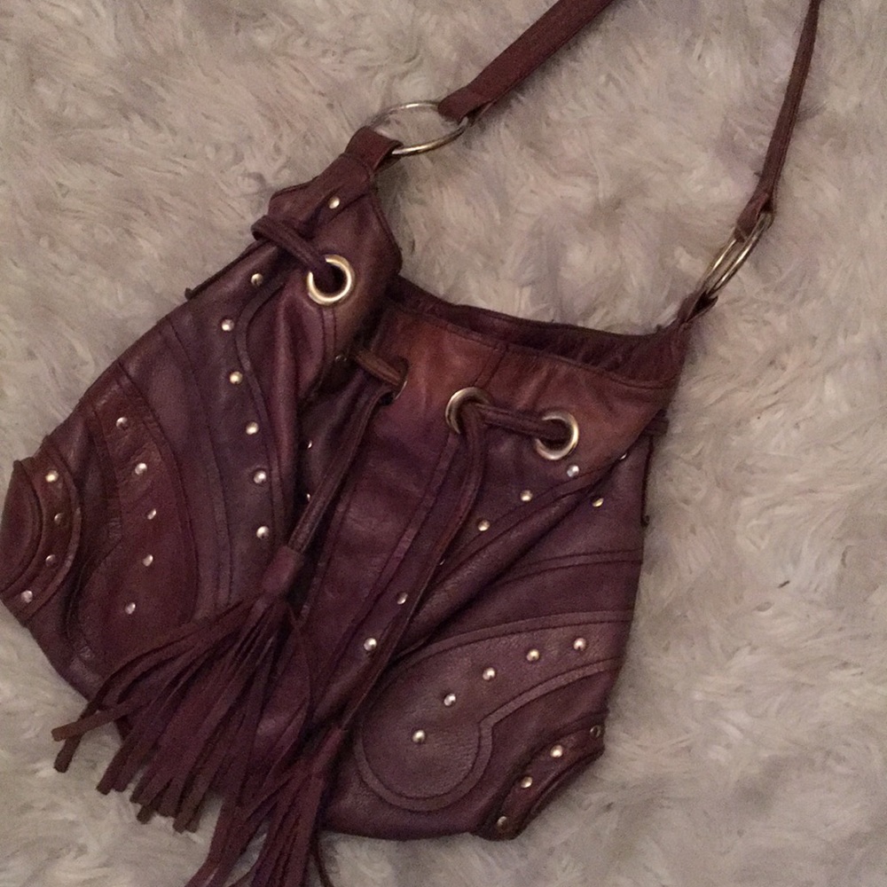 Bulga Leather bag~