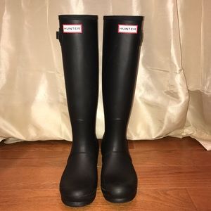 Hunter Rain Boots (worn once)