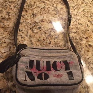 Juicy couture small bag. Used with some dirt.