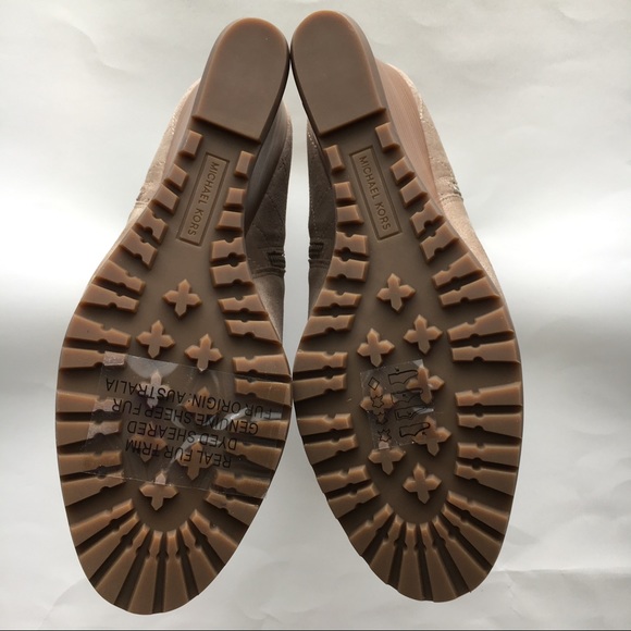 Michael Kors Whitaker wedge dark khaki boots - Picture 4 of 7