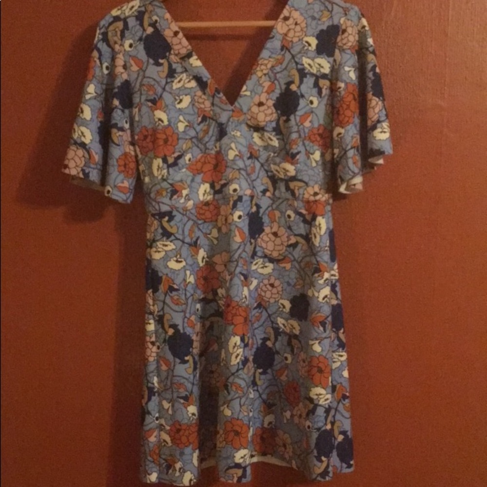 ZARA Floral Print Dress
