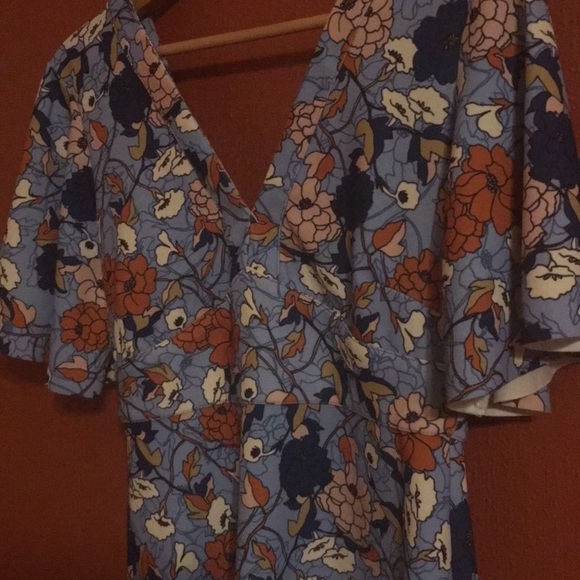 ZARA Floral Print Dress - Picture 2 of 3