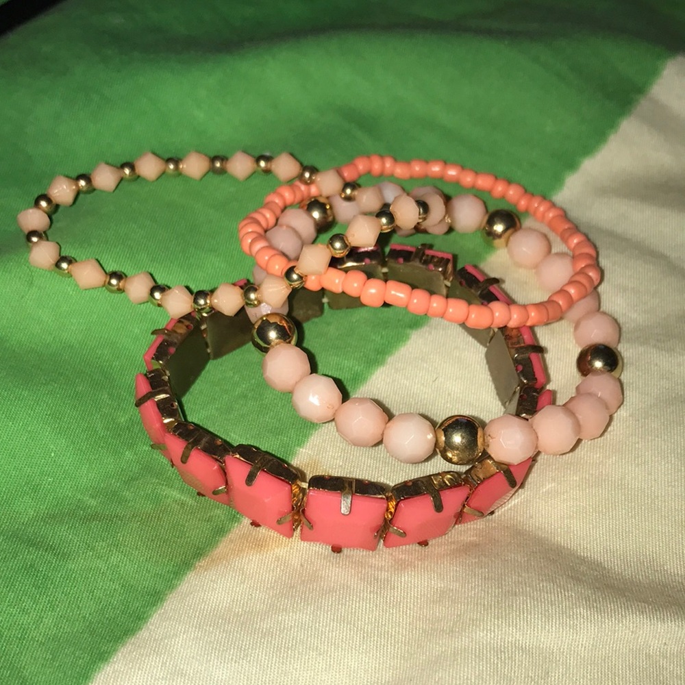 Pink Bracelet Set