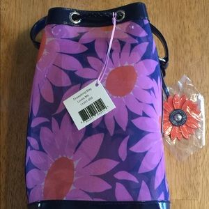 NWT Vera Bradley Drawstring Bag Loves Me....