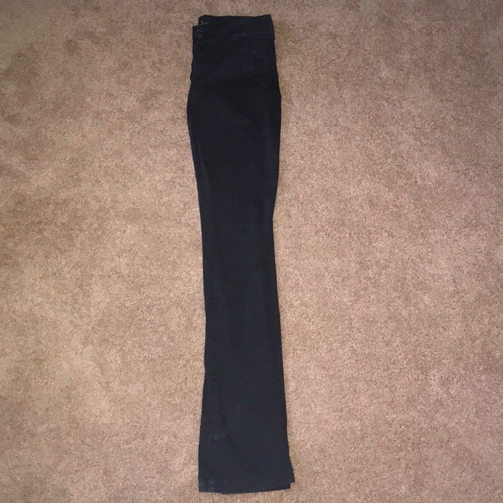 American Eagle black kickboot pants size 0 - XLONG