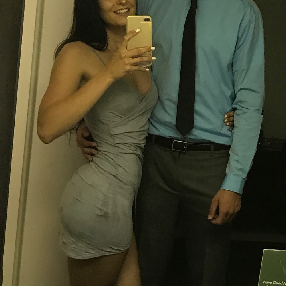 Purple/Grey Dress