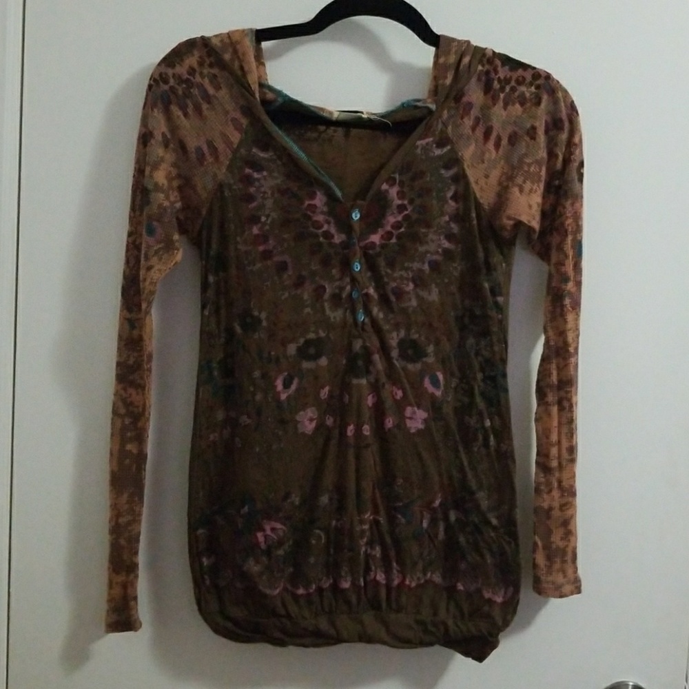 Free People Light hoodie